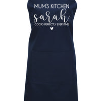 Personalised Mum's Kitchen Apron with Name