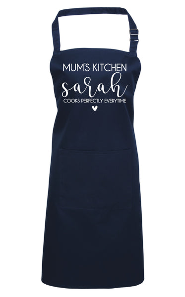 Personalised Mum's Kitchen Apron with Name
