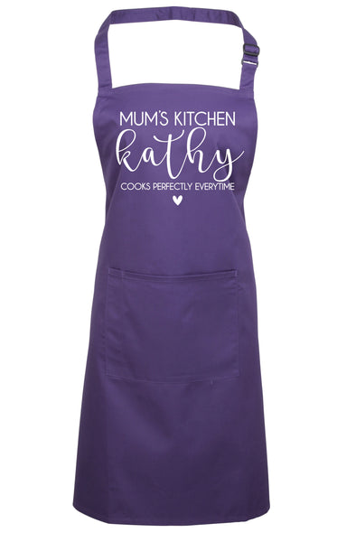 Personalised Mum's Kitchen Apron with Name