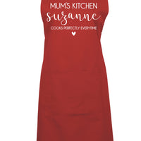 Personalised Mum's Kitchen Apron with Name