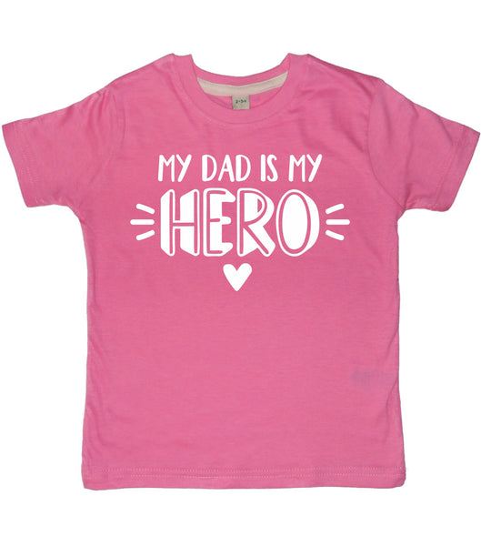 Mon père est mon héros T-shirt enfant