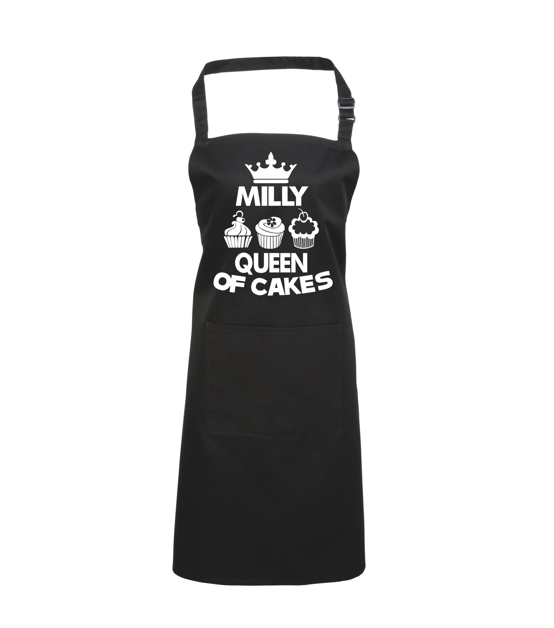 Personalised Queen of Cakes Apron