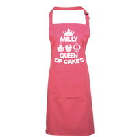 Personalised Queen of Cakes Apron