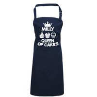 Personalised Queen of Cakes Apron