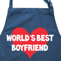 World's best boyfriend Apron