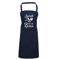 Personalised Queen of Kitchen Apron