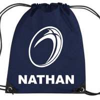 Sac à Cordon Ballon de Rugby Personnalisé