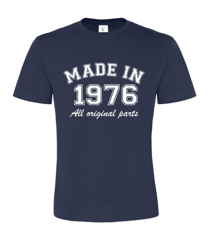 Année personnalisée Made In Navy T-shirt unisexe 