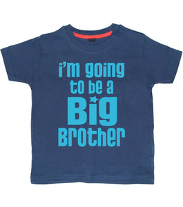 Je vais être un grand frère T-shirt enfant 