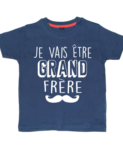 T-shirt enfant Je Vais Être Grand Frère