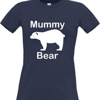 Mummy Bear Women's Fitted T-shirt