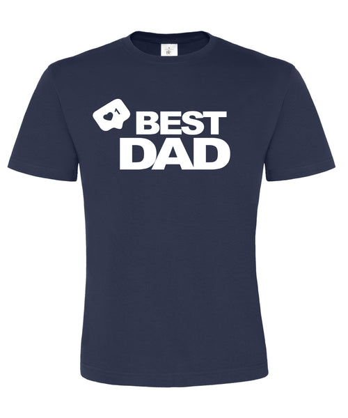 Meilleur papa T-shirt unisexe 