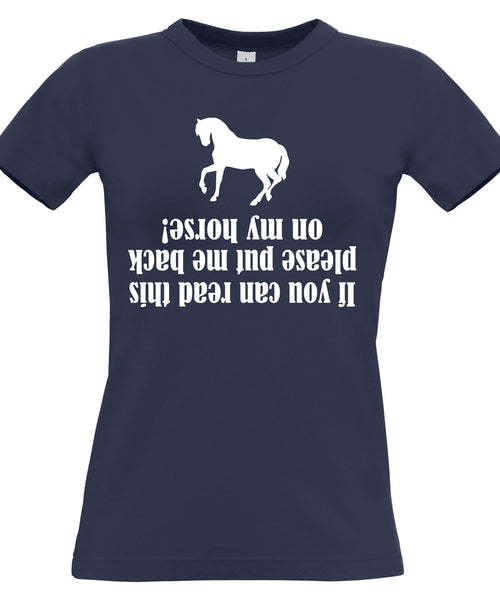 If You Can Read This Women's Fitted T Shirt