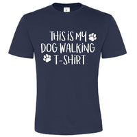C'est mon chien qui marche T-shirt T-shirt unisexe 