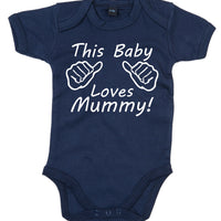 This Baby Love Mummy Baby Bodysuit