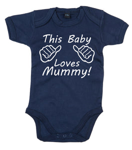 Ce body pour bébé Baby Love Momie 