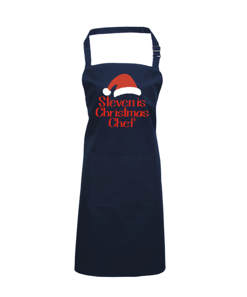 Le nom personnalisé est le chef de Noël 