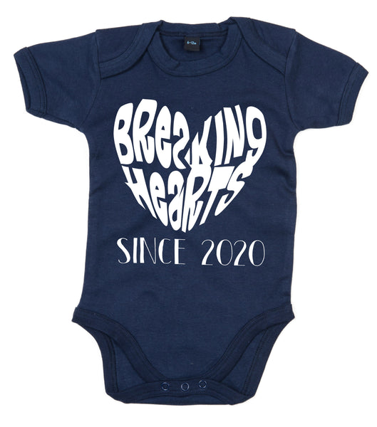 Personalised 'Breaking Hearts Since...' Bodysuit