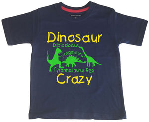 T-shirt enfant dinosaure fou