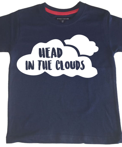 T-shirt enfant 'La tête dans les nuages' 