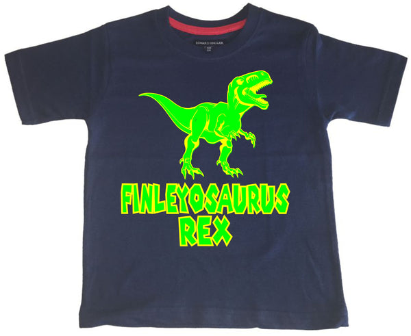 Personalised ''Name''-O-Saurus Rex Children's T-Shirt