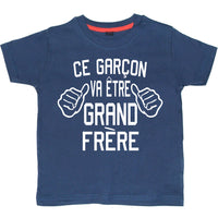 T-shirt enfant Ce Garcon va être Grand Frère