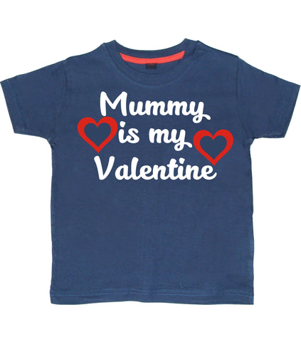 Maman est ma Saint-Valentin T-shirt enfant 