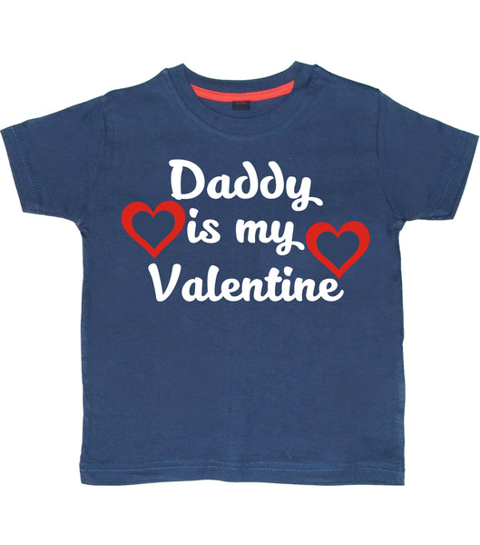 Papa est ma Saint-Valentin T-shirt enfant 