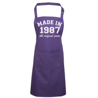 Tablier Année Made In personnalisé 
