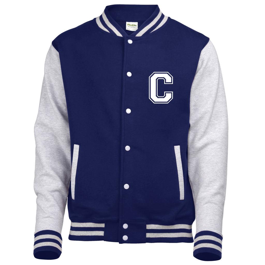 Personalised Children's Varsity Jacket With Initial and Name