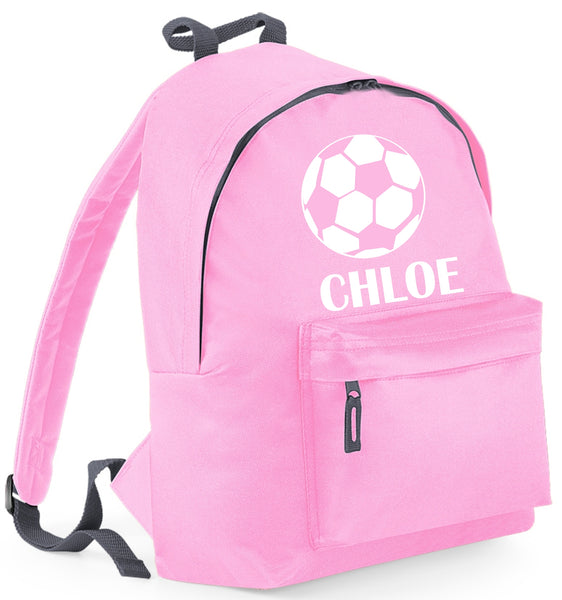 Personalised Football Backpack