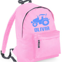 Personalised Tractor Backpack