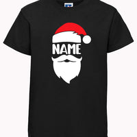 Adult X'MAS Personalised santa design Unisex T-Shirt