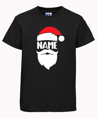 Adult X'MAS Personalised santa design Unisex T-Shirt