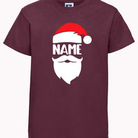 Adult X'MAS Personalised santa design Unisex T-Shirt