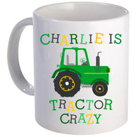 Mug fou de tracteur personnalisé
