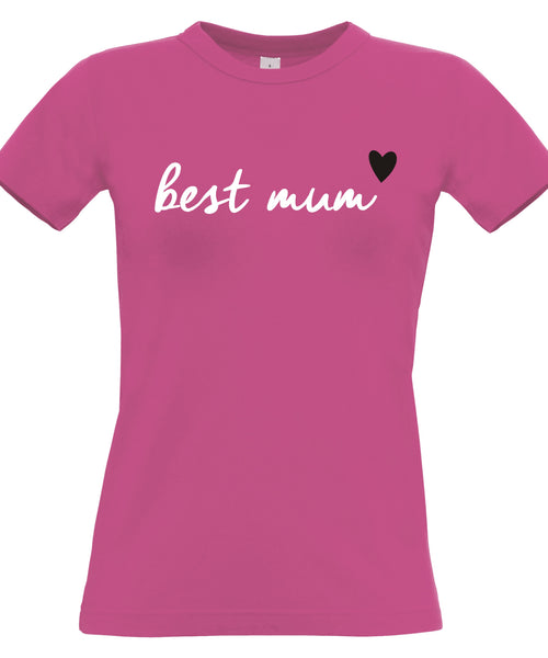Best Mum Women's Fitted T-Shirt