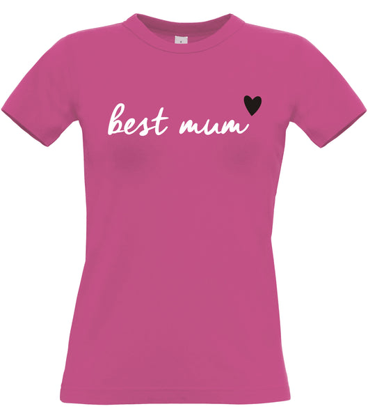 Best Mum Women's Fitted T-Shirt