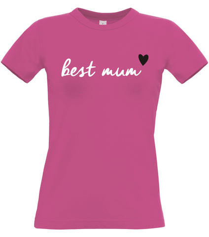 Meilleure maman T-shirt ajusté femme 