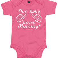 This Baby Love Mummy Baby Bodysuit