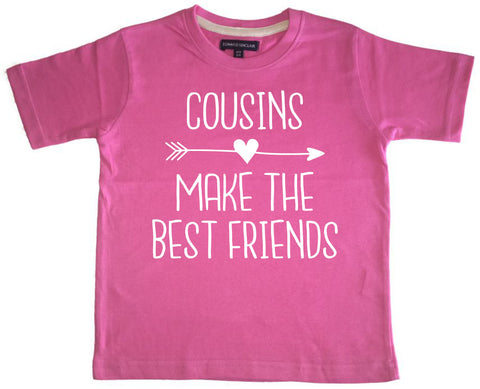 Cousins Make The Best Friends' Cute Children's Kids T Shirt