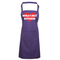World's best boyfriend Apron