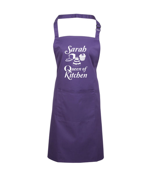 Tablier Reine de la Cuisine personnalisé 