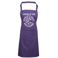 Tablier personnalisé World's Best Pizza Maker 