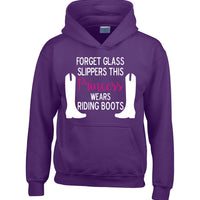 Forget Glass Slippers, This Princess wears Riding Boots! Hoodie