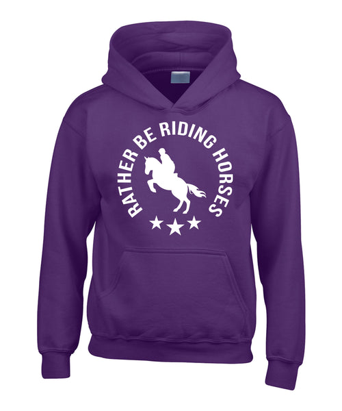 Rather Be Riding Horses Hoodie Design 2