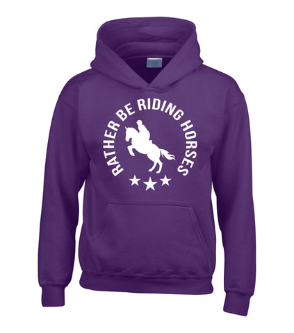 Rather Be Riding Horses Hoodie Design 2
