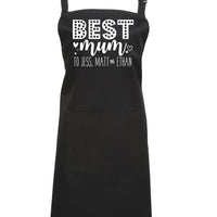 Personalised 'Best Mum to...' Apron