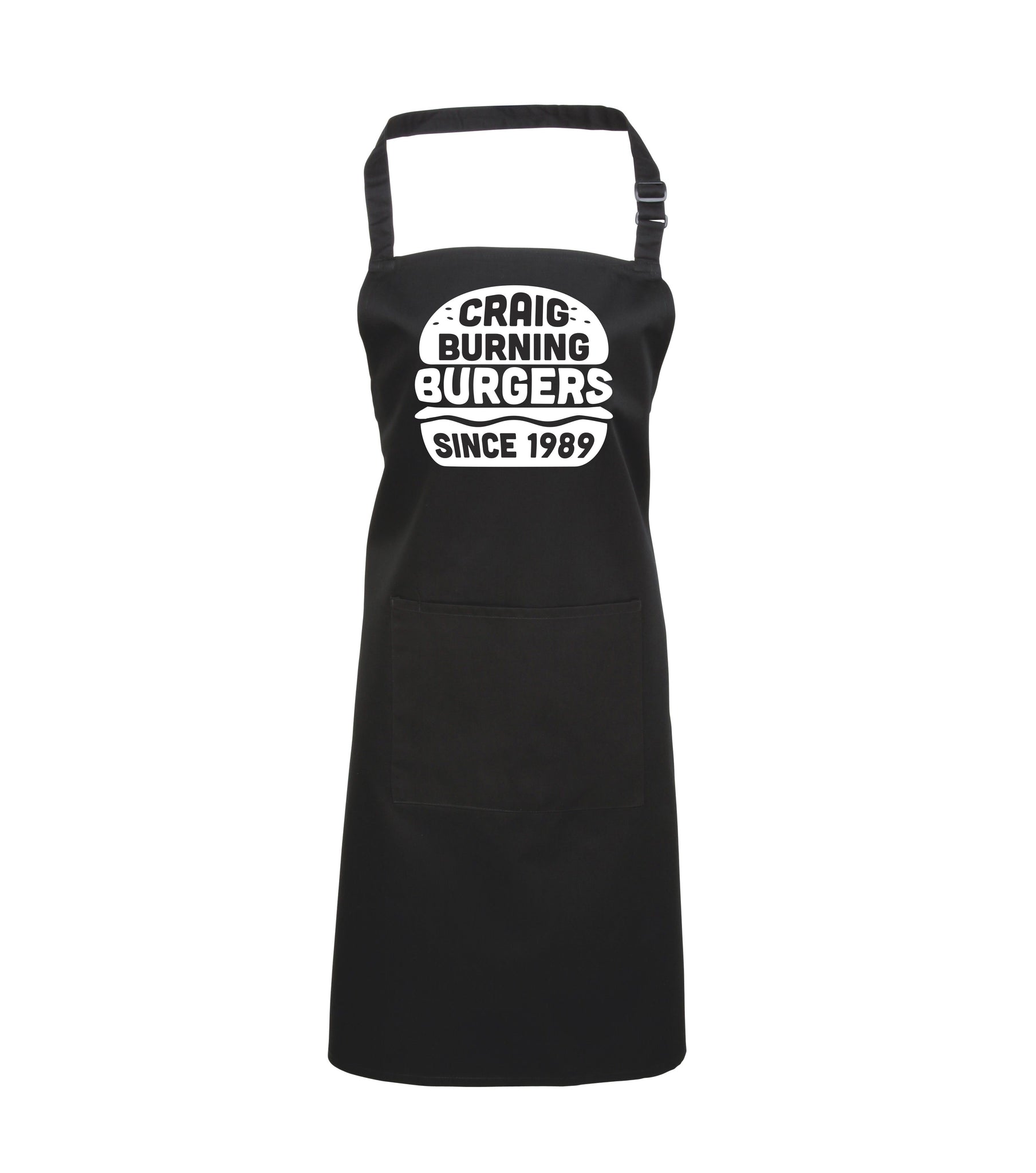 Burgers brûlants personnalisés depuis... Tablier 