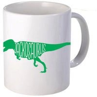 Mug Saurus Rouge Personnalisé